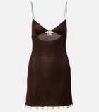 Oséree Lumière cutout minidress