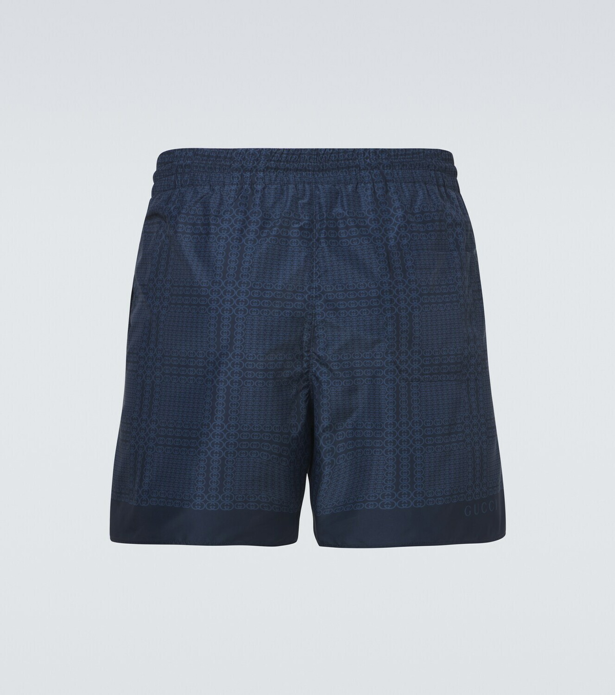 Gucci Interlocking G poplin swim trunks