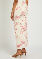 Agua BY Agua Bendita Lirica Floral-print Linen Maxi Skirt Multicoloured