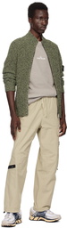 Stone Island Taupe Loose Fit Cargo Pants