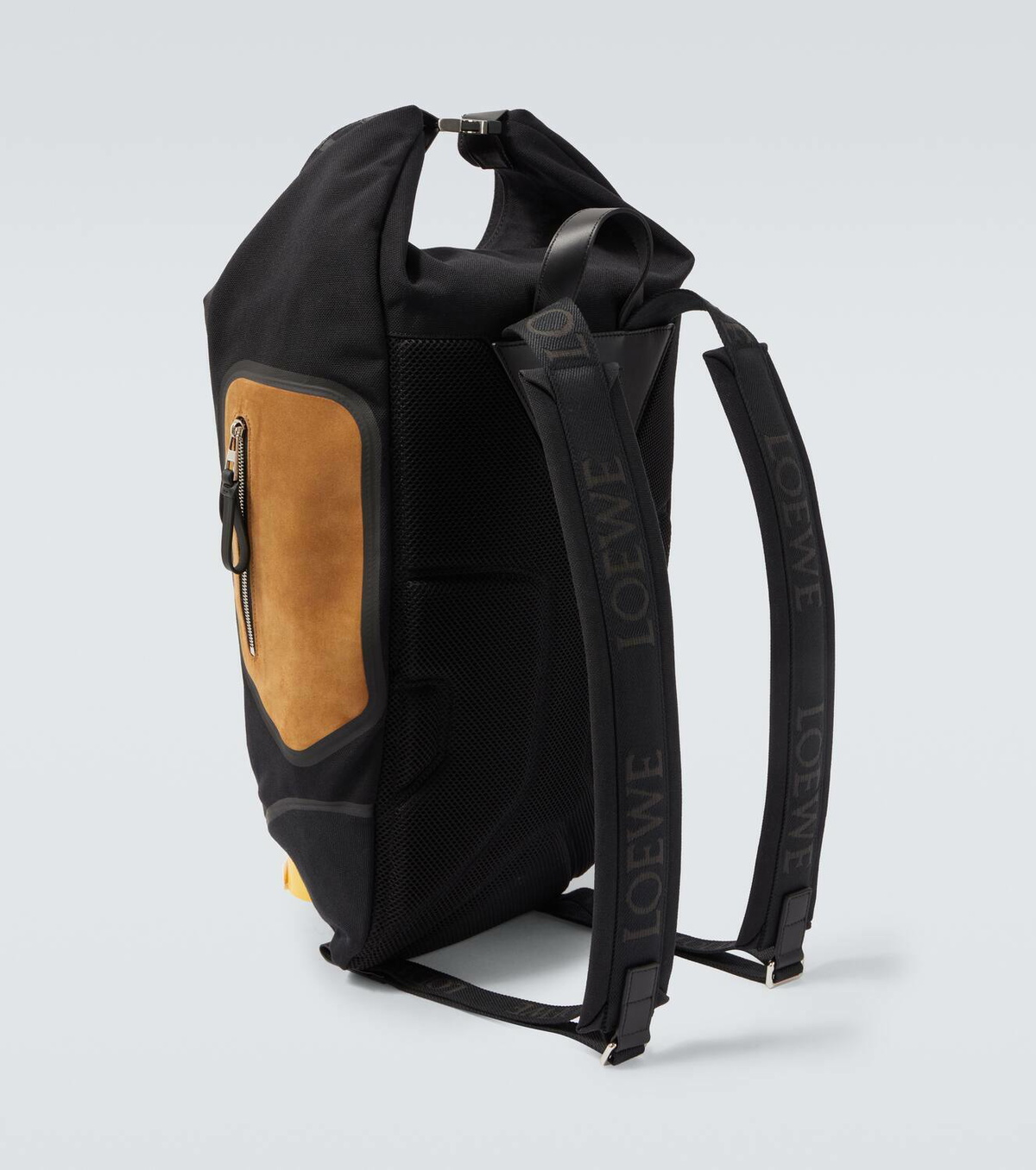 Loewe Flex canvas and suede backpack