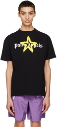 Palm Angels Black Star Sprayed T-Shirt