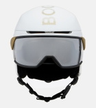 Bogner Logo leather-trimmed ski helmet