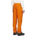Kiko Kostadinov Orange Asics Edition Woven Track Pants