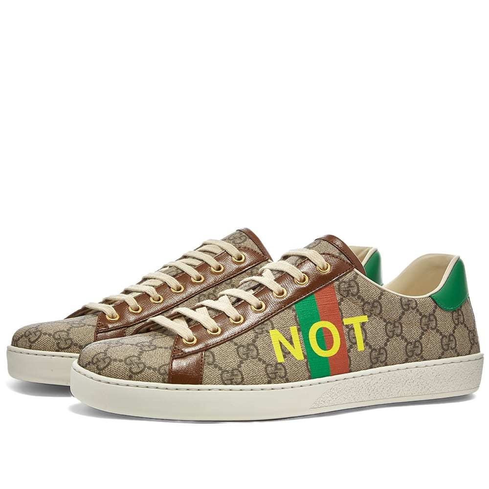 Photo: Gucci New Ace Fake Not Jacquard Sneaker