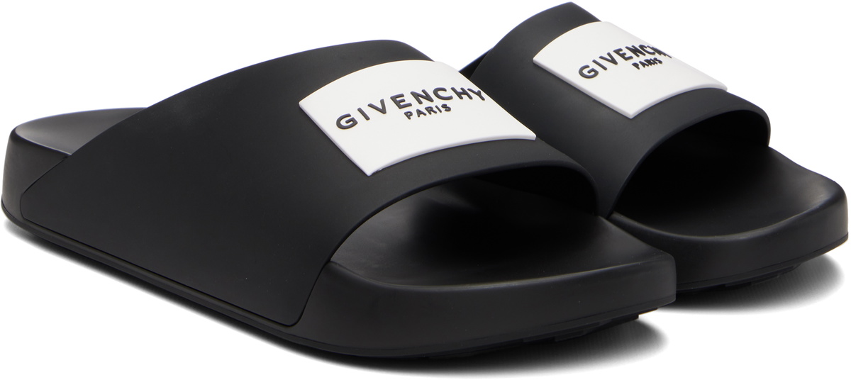 Givenchy Black Label Slide Sandals