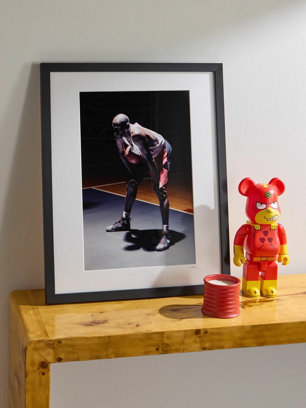 Photo: Sonic Editions - Framed 1991 Hare Jordan Print, 16&quot; x 20&quot;