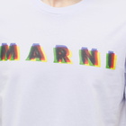 Marni Men's Logo T-Shirt in Thistle