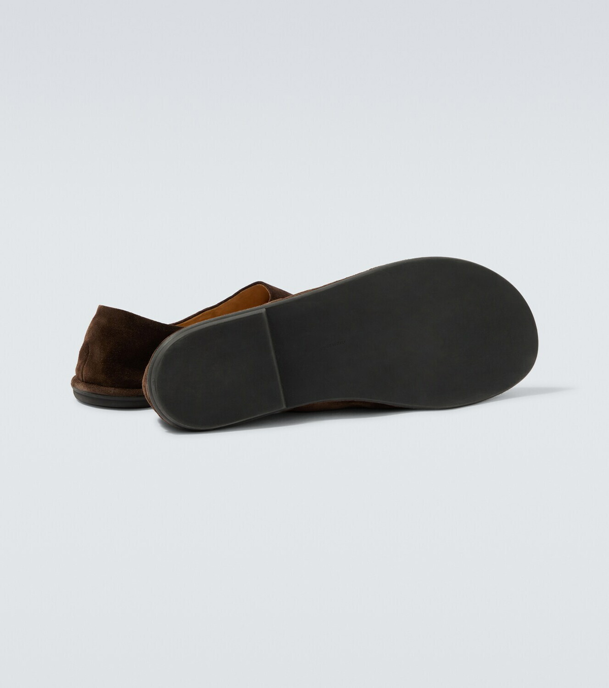 The Row Canal suede slip-on shoes