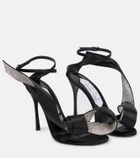 Area - x Sergio Rossi Marquise crystal-embellished sandals