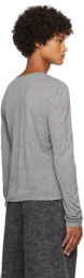 16Arlington SSENSE Exclusive Gray Elim Long Sleeve T-Shirt