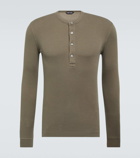 Tom Ford Ribbed-knit jersey T-shirt