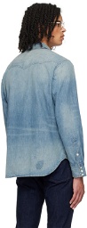Polo Ralph Lauren Blue Western Denim Shirt