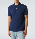 Valentino VGold cotton piqué polo shirt