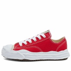 Maison MIHARA YASUHIRO Hank Original Low Sneaker in Red