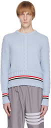 Thom Browne Blue Stripe Sweater