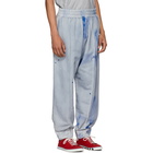 A-Cold-Wall* Grey and Blue T3 Sweatpants