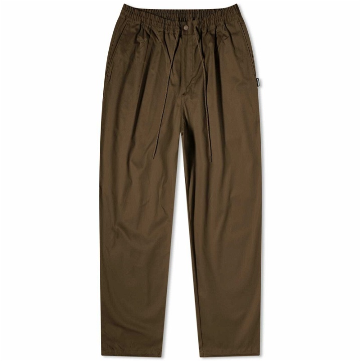 Photo: Neighborhood Men's Baggy Silhouette Trousers in Olive Drab