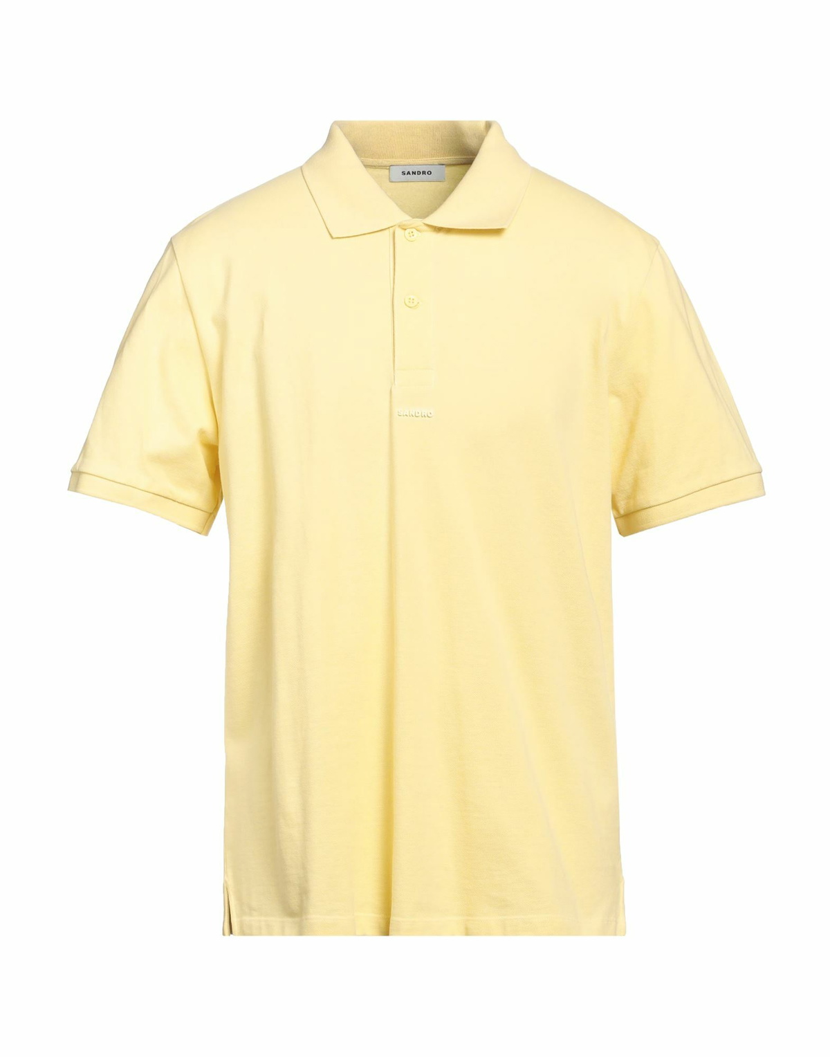 Sandro Mens Polo shirt in Yellow