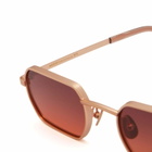 Moscot Shmooz Sunglasses in Rose/Cabernet