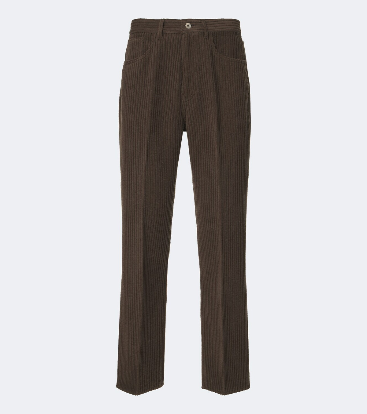 Auralee Wool and cashmere corduroy straight pants