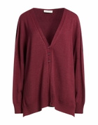 Manila Grace Womens Cardigan Garnet
