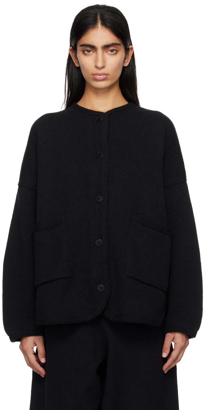 Cordera Black Buttoned Cardigan CORDERA