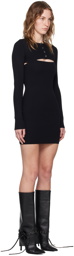 Alexander Wang Black Twinset Minidress