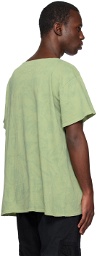 Greg Lauren Green 'GL' T-Shirt