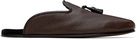 TOM FORD Brown Tassel Loafers