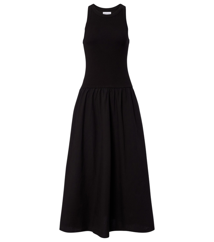 Photo: Velvet Romilly cotton-blend midi dress