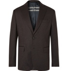 Brioni - Virgin Wool and Cashmere-Blend Suit Jacket - Brown