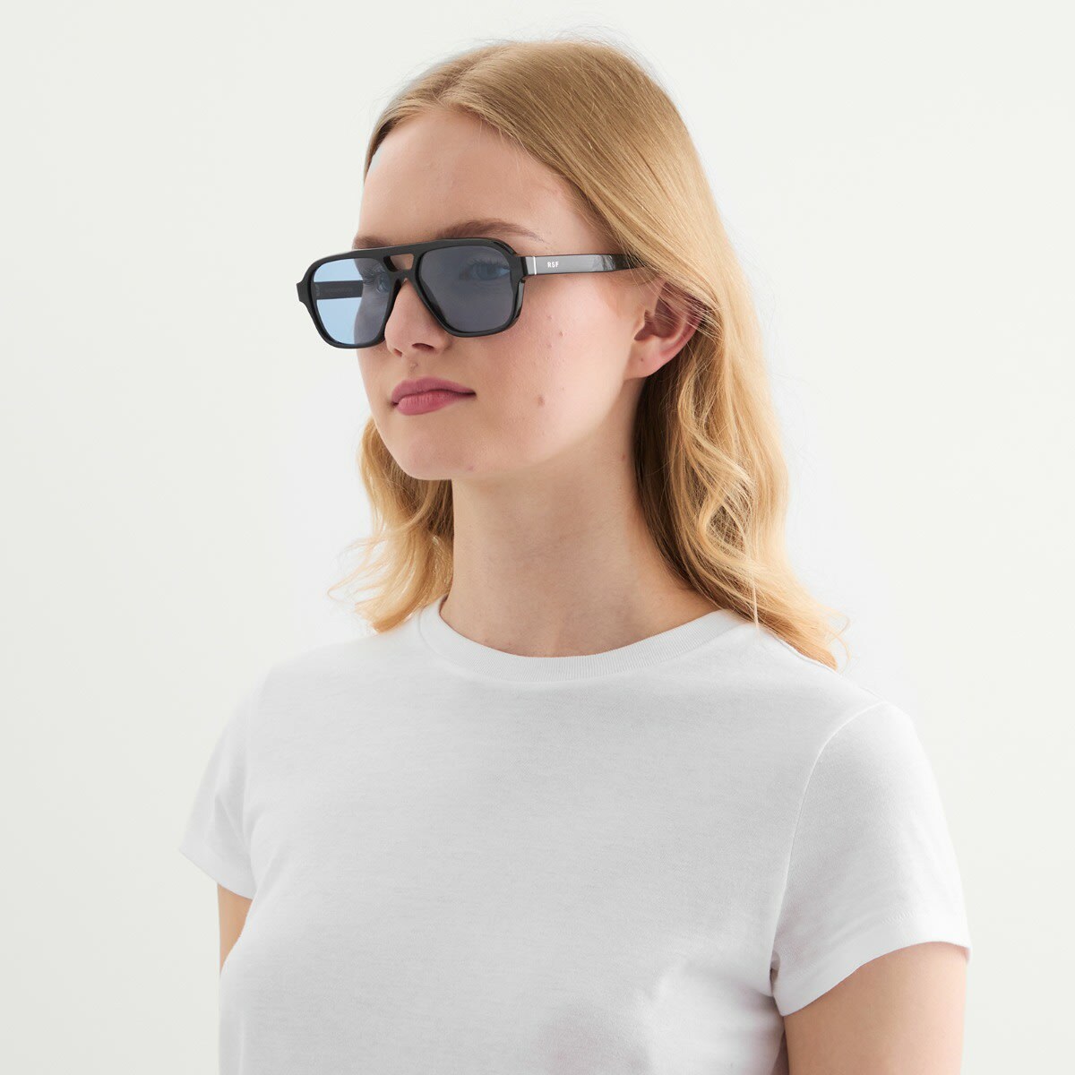 Retrosuperfuture Maneval Sunglasses in Black Cat 