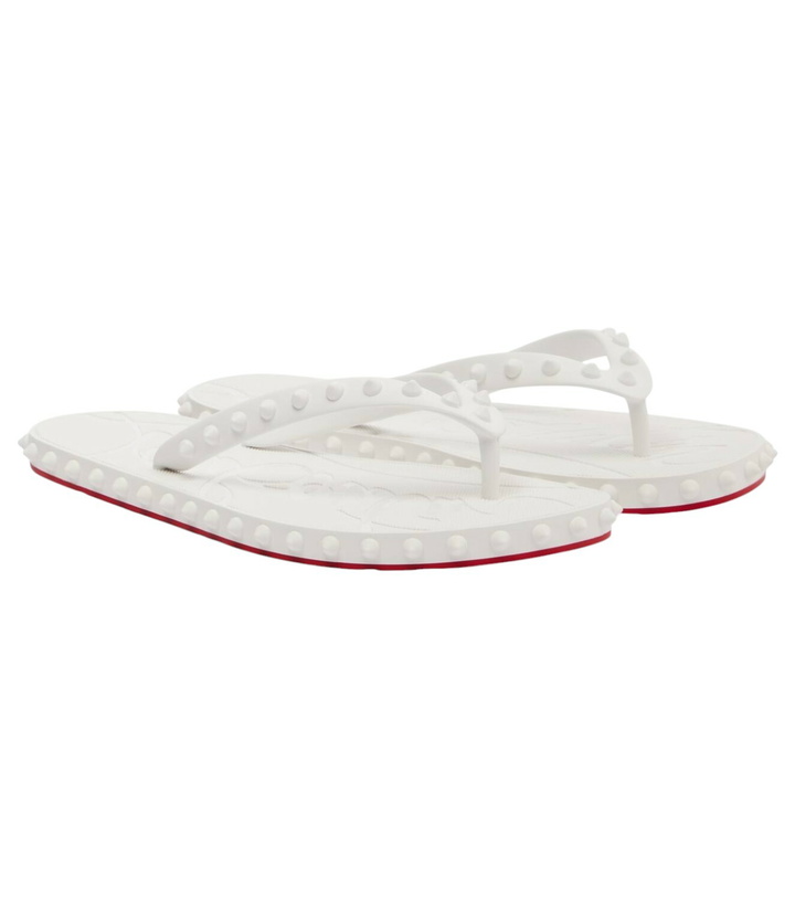 Photo: Christian Louboutin Super Loubi Flip spiked thong sandals