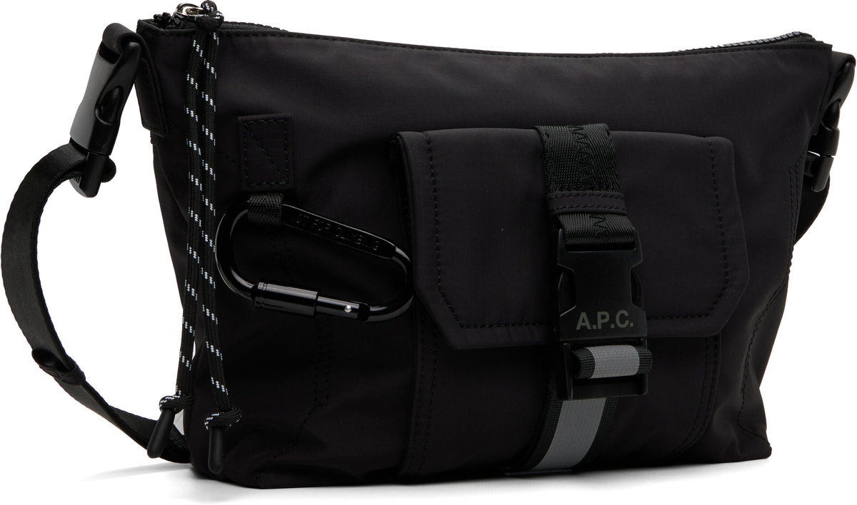 A.P.C. Black Trek Satchel