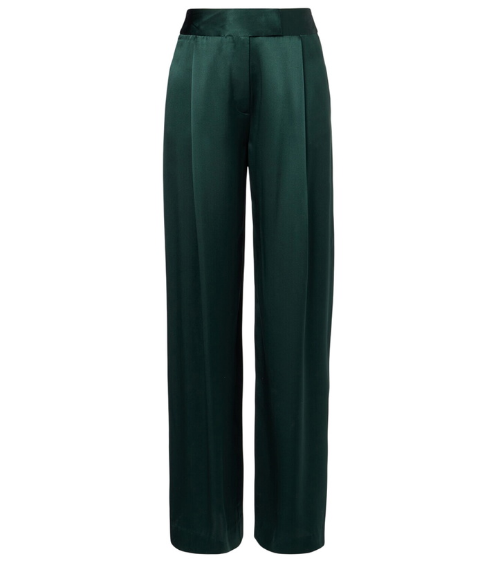 Photo: The Sei Silk satin wide-leg pants