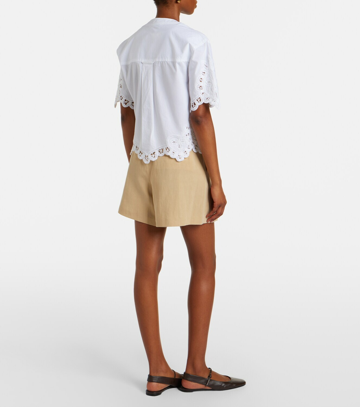 Veronica Beard Gables pleated shorts