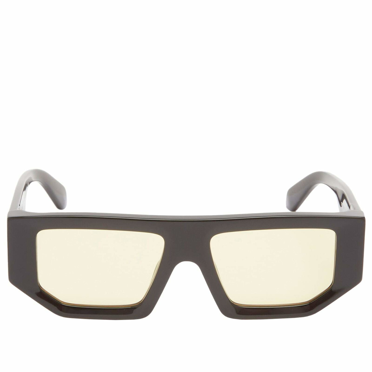 Off-White Sunglasses Off-White Vancouver Sunglasses in Black/Yellow 