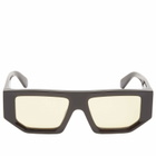 Off-White Sunglasses Off-White Vancouver Sunglasses in Black/Yellow 