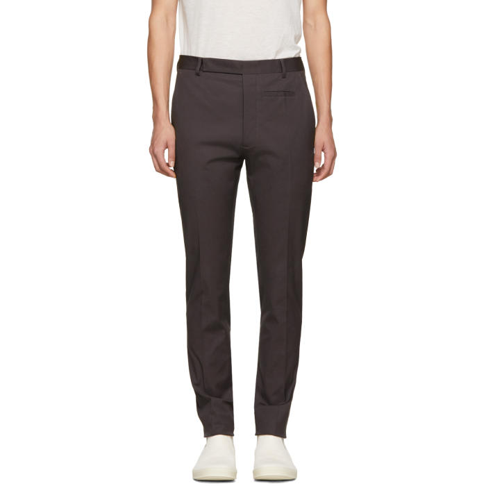 Photo: Rick Owens Grey Detroit Trousers 