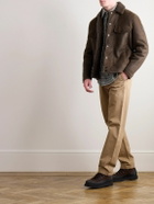 Belstaff - Foundry Checked Brushed Cotton-Flannel Shirt - Gray