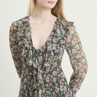 RIXO Women's Shalyn Dress in Jeannie Bloom Black