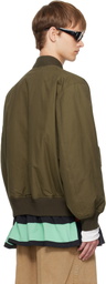 Stefan Cooke Green Rugby Skirt MA-1 Bomber Jacket