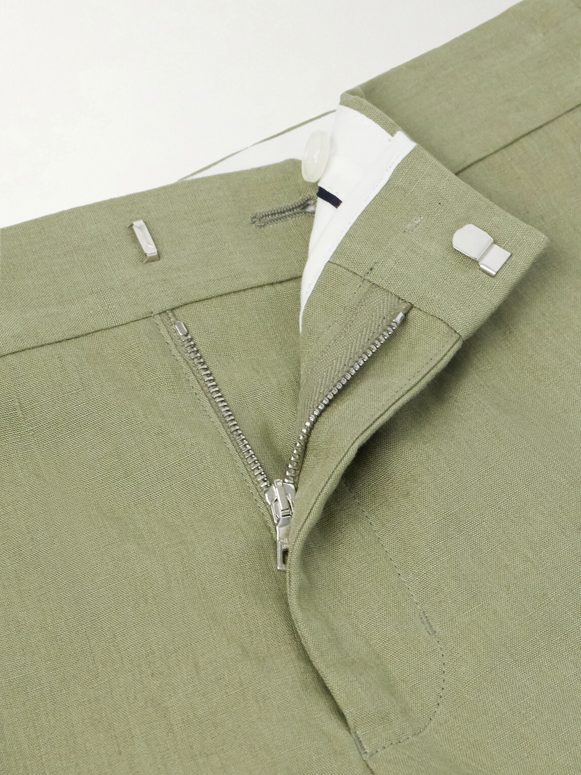 Orlebar Brown - Straight-Leg Cotton Shorts - Green