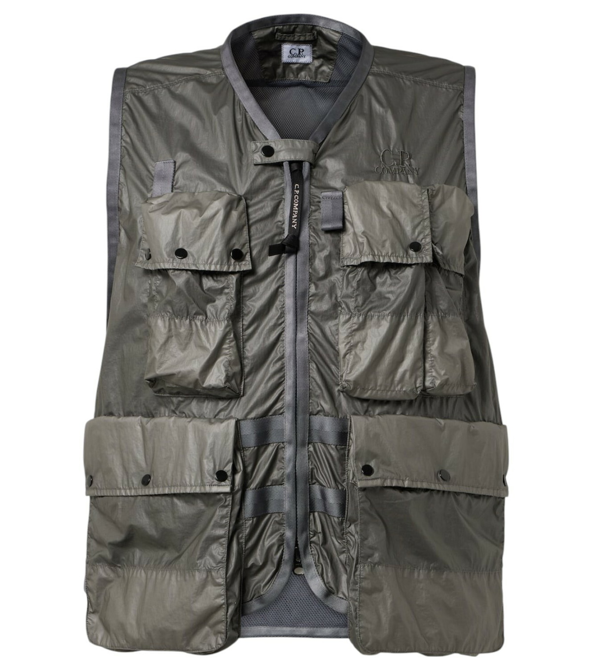 C.P. Company Men's D.D Shell Vest in Butternut C.P. Company C.P. Company Men's D.D Shell Vest in Butternut C.P. Company