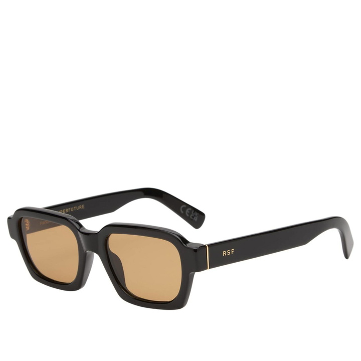 Photo: Retrosuperfuture Caro Refined Sunglasses in Black 
