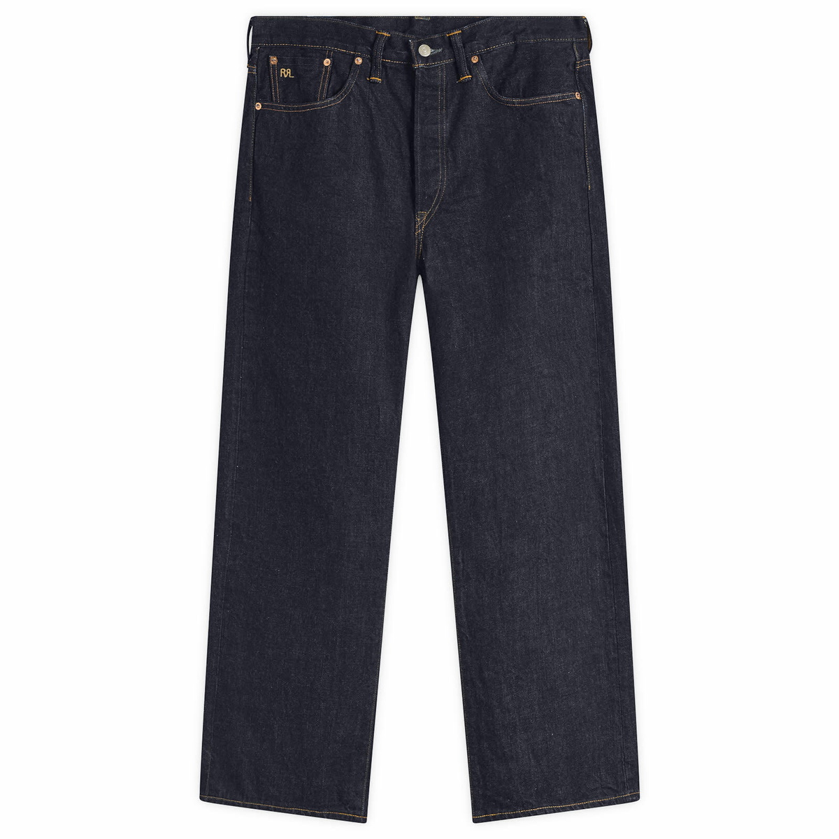 RRL Blue 5-Pocket Plainfield Selvedge Jeans RRL
