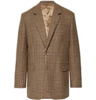 Acne Studios - Brown Checked Wool Blazer - Brown