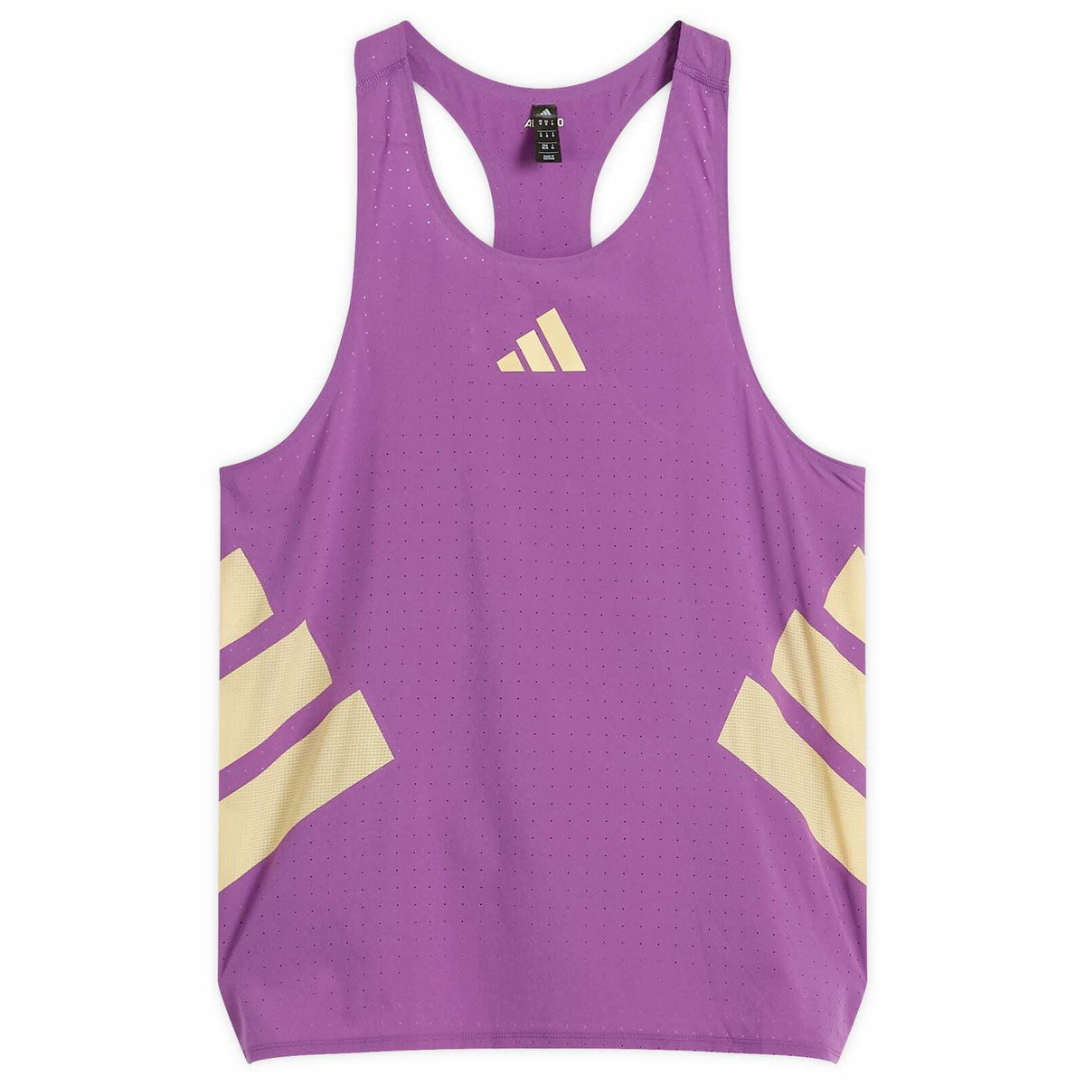 Adidas Men's Rtr Singlet Vest in Tribe Purple