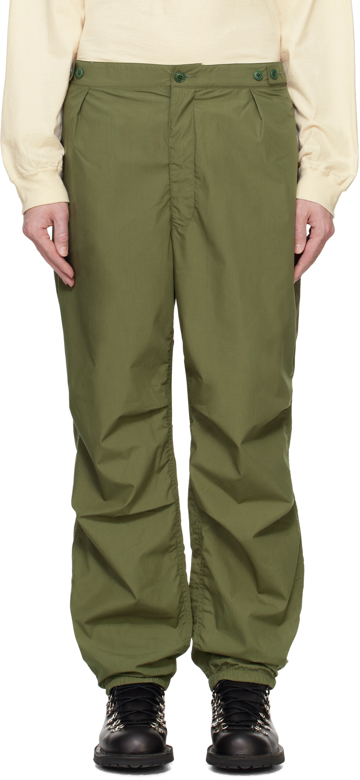 パンツ nanamica deck pants olive NANAMICA - Unisex Cargo Deck Pants – Atelier New York